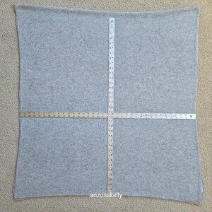 NWOT Deane & White Cashmere Wrap Huge Heather Grey